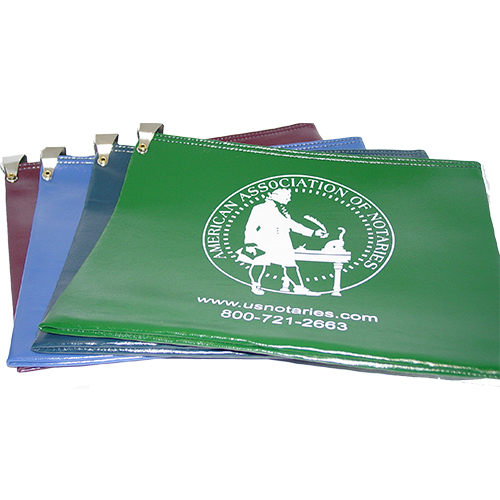 Wisconsin Notary Supplies Locking Zipper Bag (11 x 7 inches)