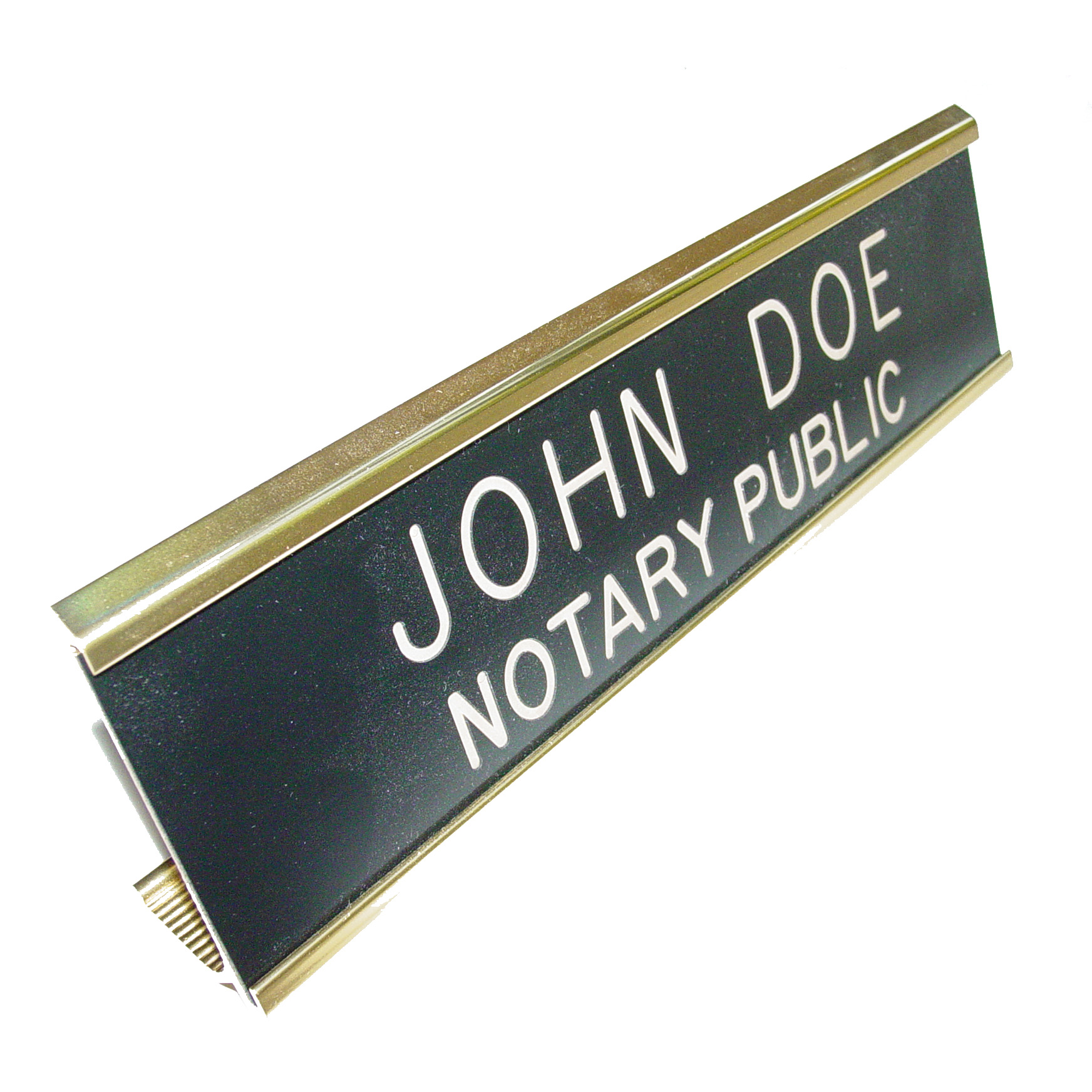 Wisconsin Notary Desk Sign